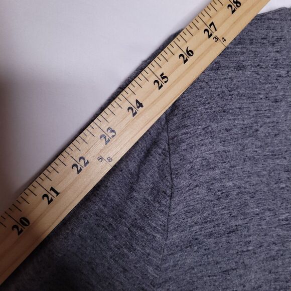 Free Fly Henley Shirt Mens Medium Gray Fishing Bamboo - Picture 8 of 11